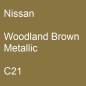 Preview: Nissan, Woodland Brown Metallic, C21.